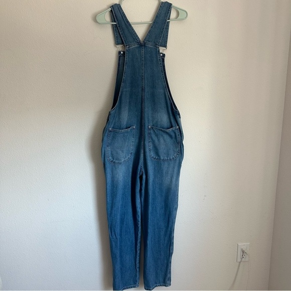 Reformation denim  river relaxed woman’s overalls - Picture 3 of 14